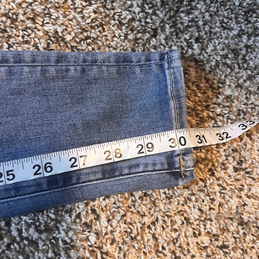 American Eagle Super High-Rise Jeggings Size 4 Long Blue Wash Denim Jeans‎ - Picture 7 of 9